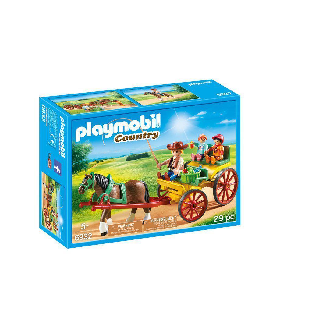 Horse-Drawn Wagon-Playmobil-The Red Balloon Toy Store