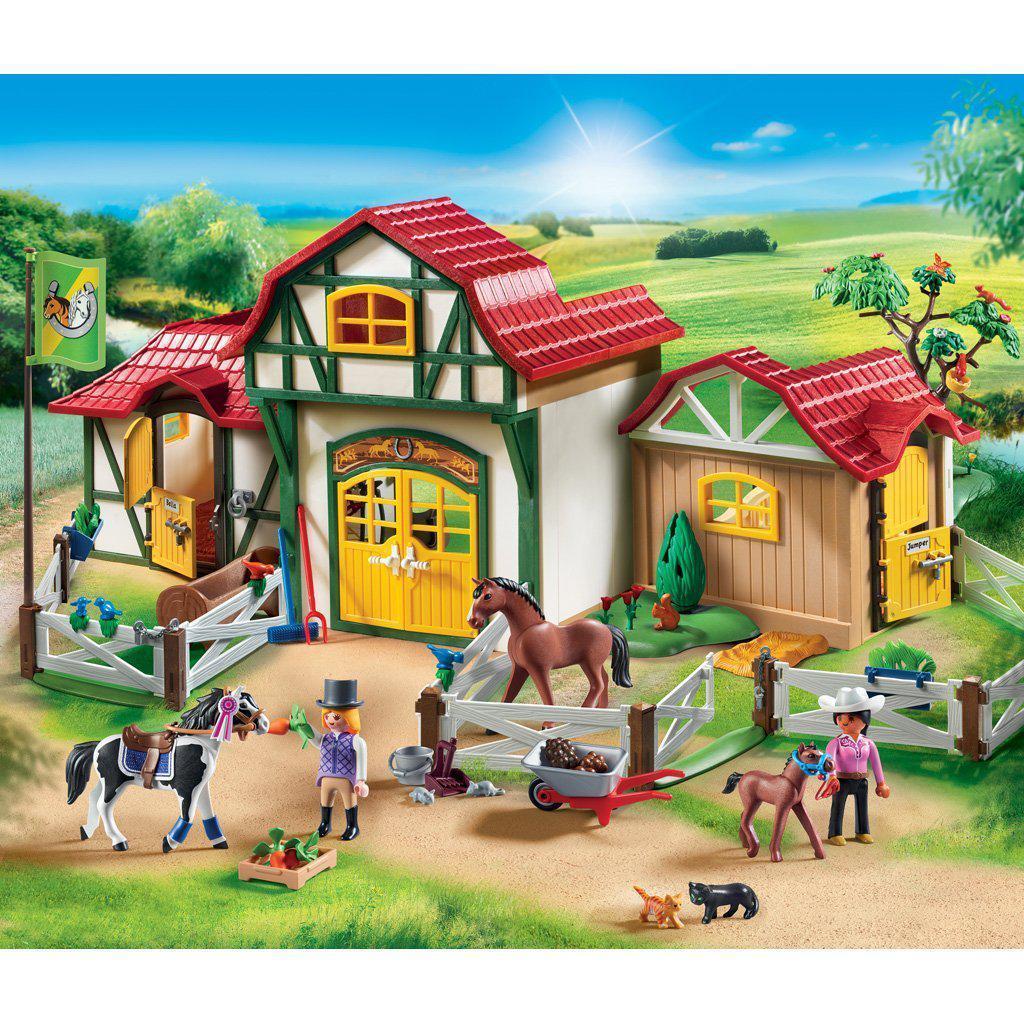 Horse Farm-Playmobil-The Red Balloon Toy Store