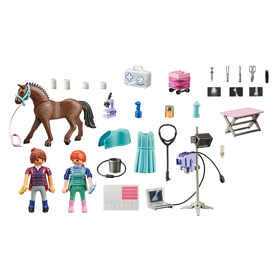 All figures and accessories listed in the description under contents are shown here