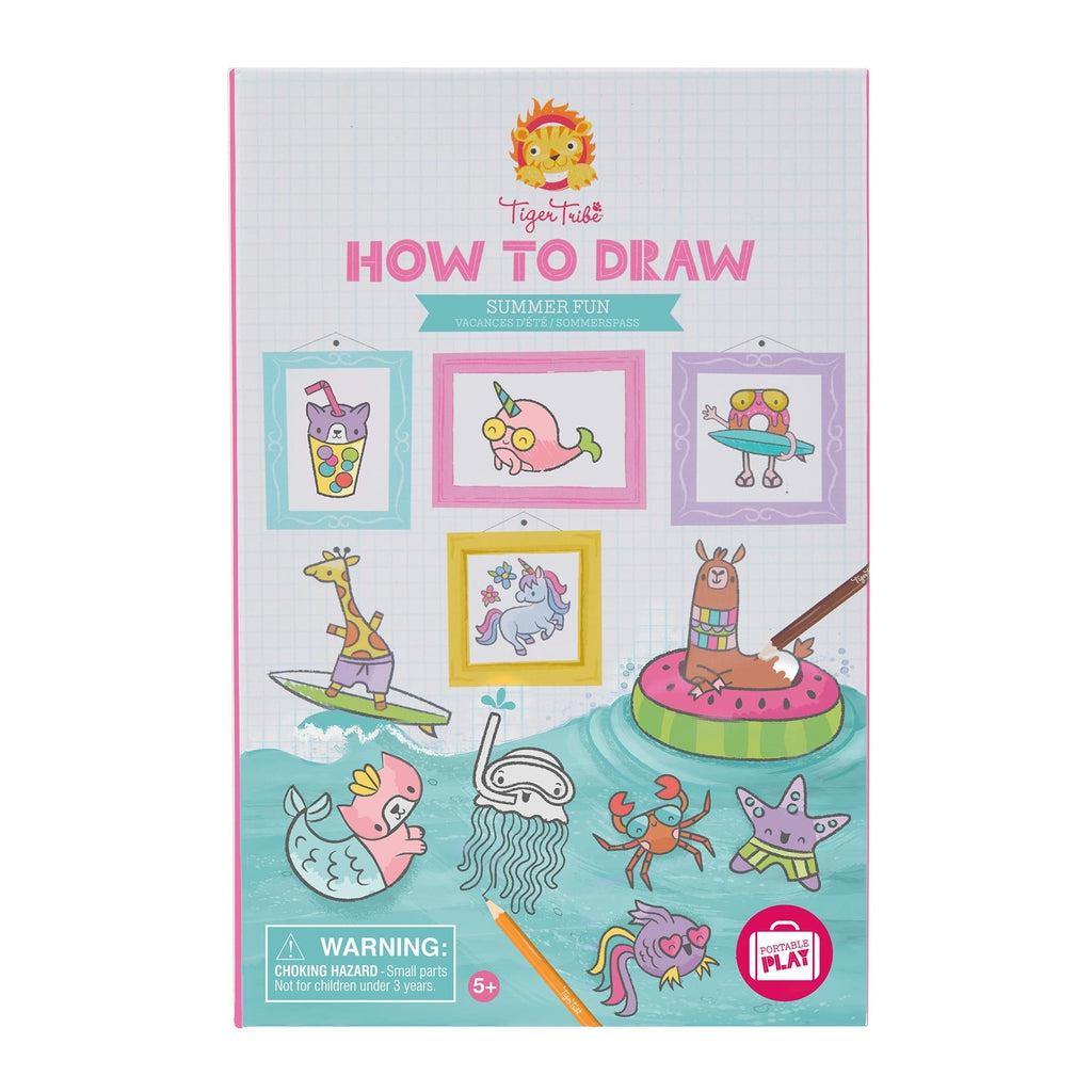 How to Draw: Summer Fun-Tiger Tribe-The Red Balloon Toy Store