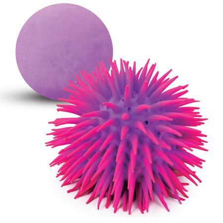 one of the variants of the ball. It's a purple ball that when flipped inside out becomes a purple ball with pink tipped tentacle spikes covering it.