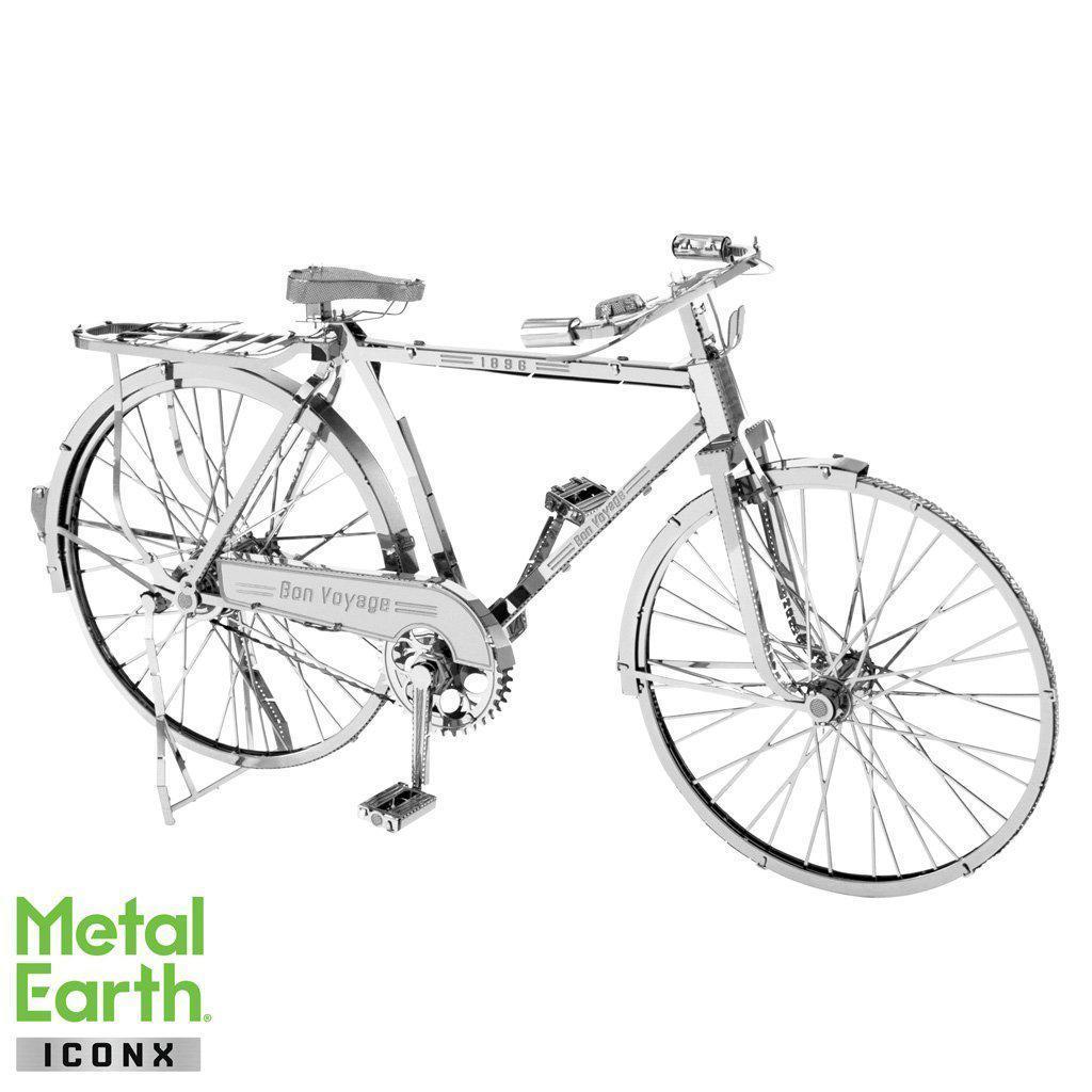ICONX Classic Bicycle-Metal Earth-The Red Balloon Toy Store