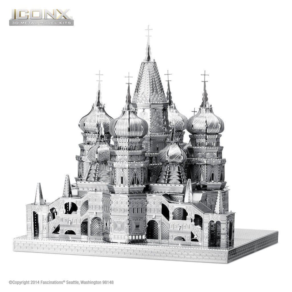 ICONX St Basil Cathedral-Metal Earth-The Red Balloon Toy Store