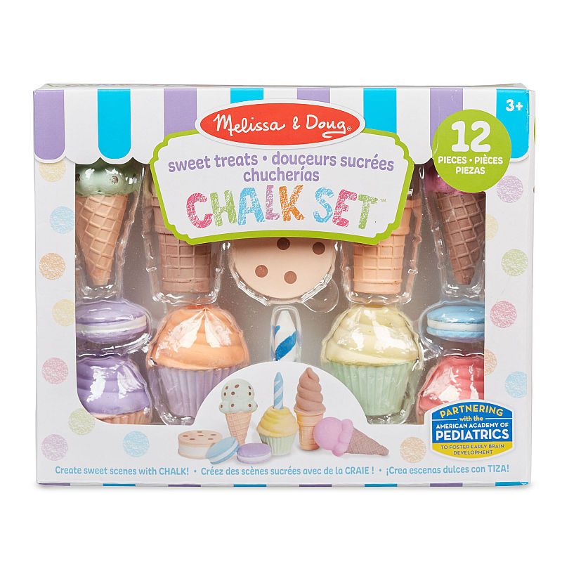 Ice Cream & Cake Chalk Set-Melissa & Doug-The Red Balloon Toy Store