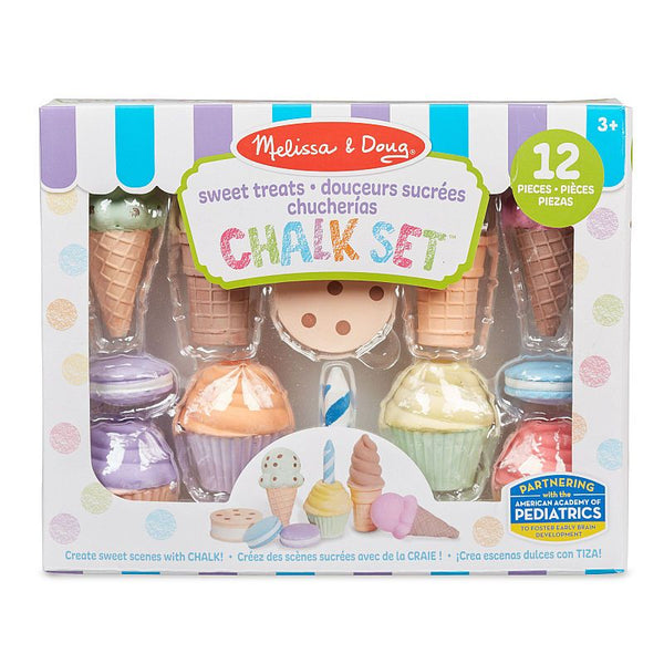 Ice Cream & Cake Chalk Set - Melissa & Doug – The Red Balloon Toy