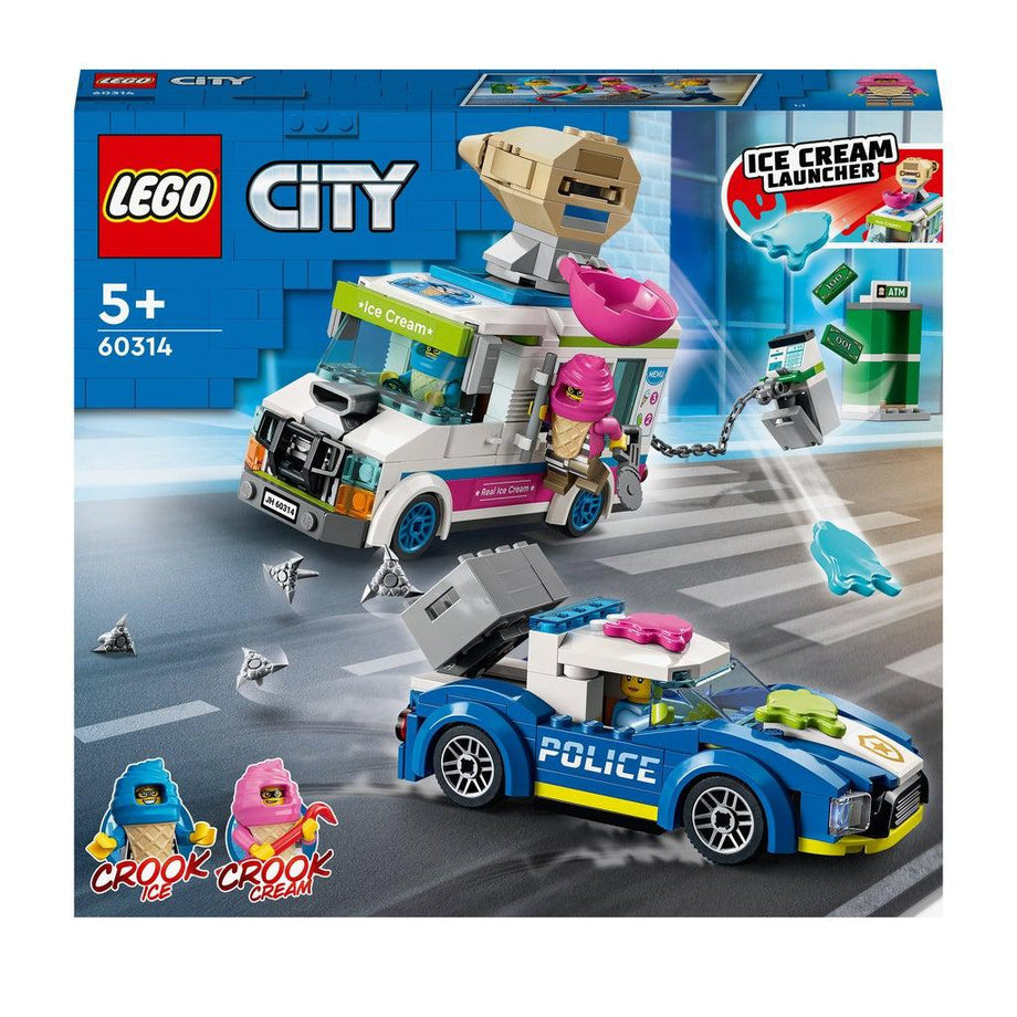 Sui Atticus snave LEGO Ice Cream Truck Police Chase (60314) – The Red Balloon Toy Store