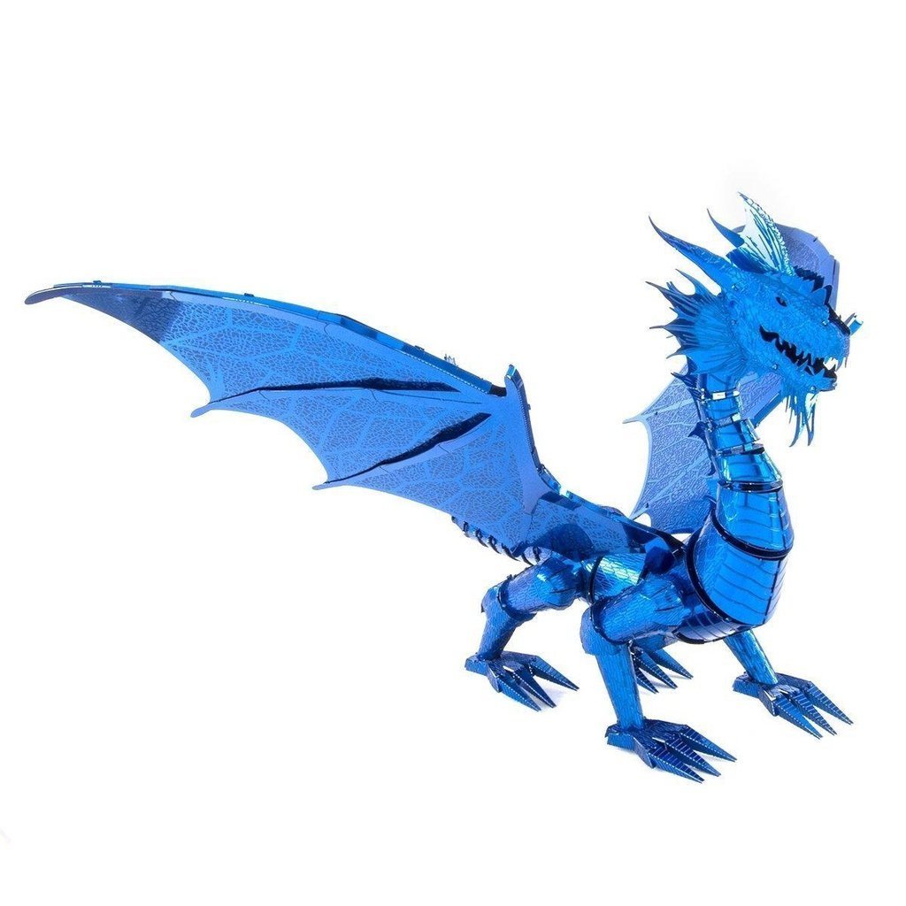 Iconx Blue Dragon-Metal Earth-The Red Balloon Toy Store