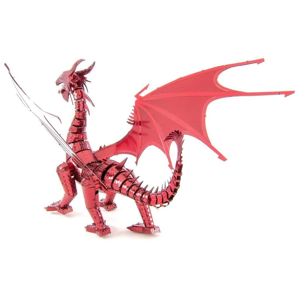 Iconx Red Dragon-Metal Earth-The Red Balloon Toy Store