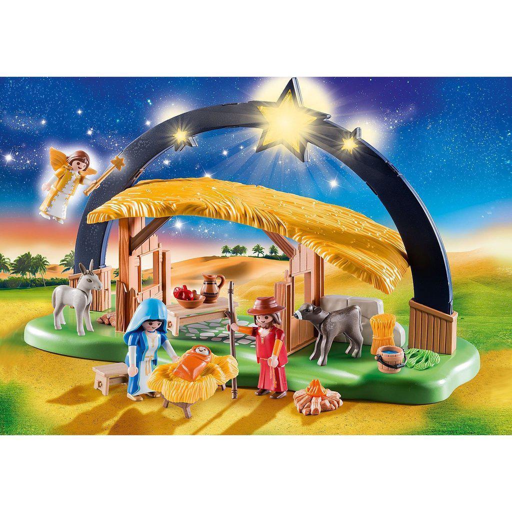 Illuminating Nativity Manger-Playmobil-The Red Balloon Toy Store
