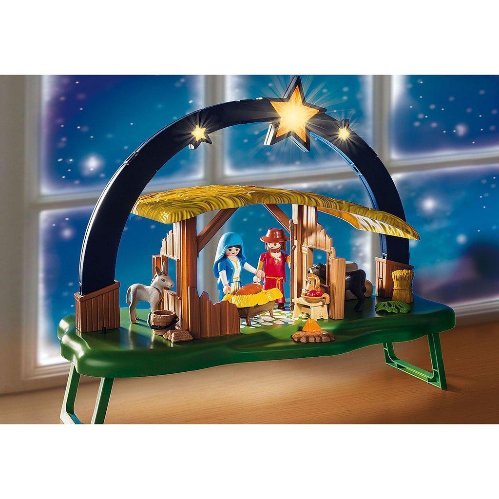 Illuminating Nativity Manger-Playmobil-The Red Balloon Toy Store