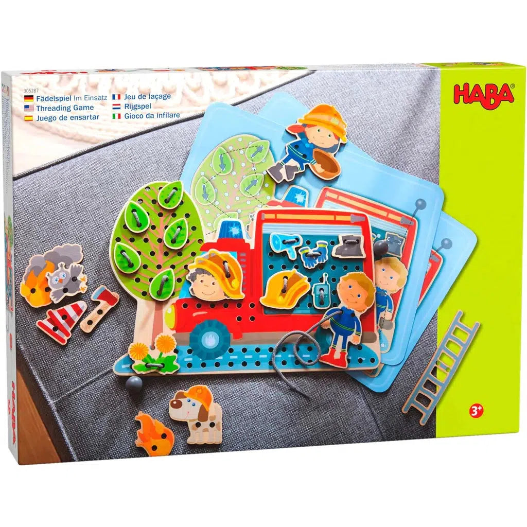 In Action Threading Game-Haba-The Red Balloon Toy Store