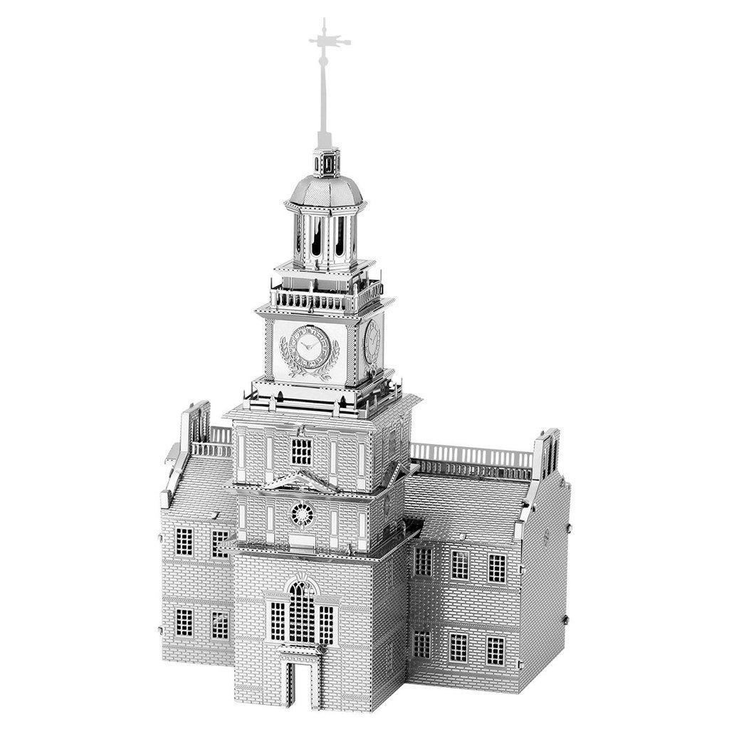 Independence Hall Model-Metal Earth-The Red Balloon Toy Store