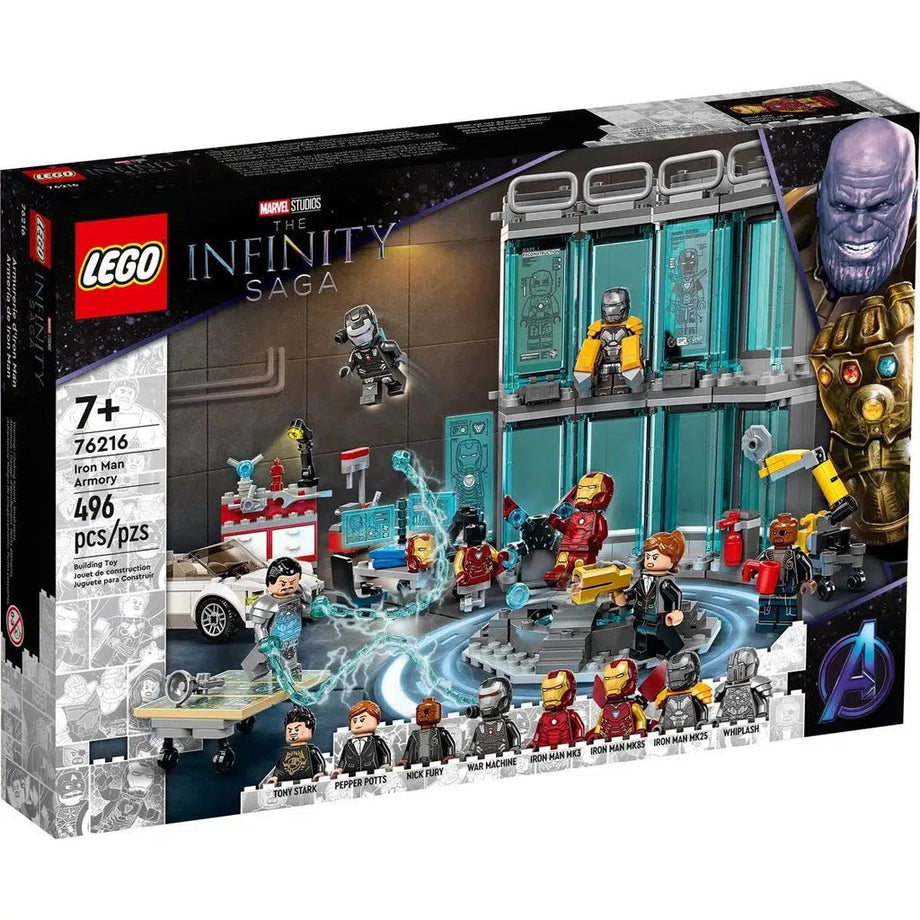 Lego - Marvel Iron Man Armory 76216