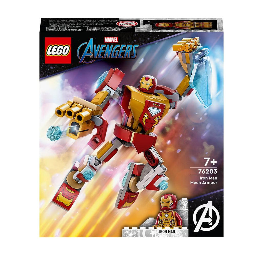 Uensartet Multiplikation eksplosion LEGO Iron Man Mech Armor (76203) – The Red Balloon Toy Store