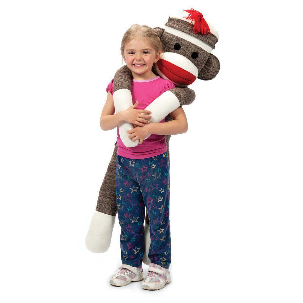 Jumbo Sock Monkey-Schylling-The Red Balloon Toy Store