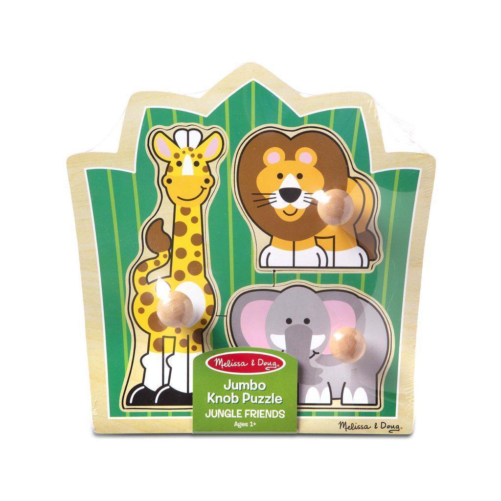 Jungle Friends (Safari) Jumbo Knob-Melissa & Doug-The Red Balloon Toy Store
