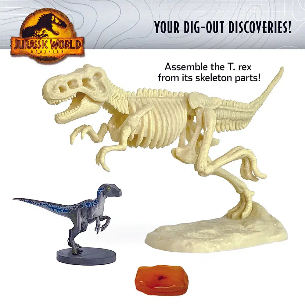 Jurassic World: Dinosaur Dig - Blue, T. Rex, and Amber-Thames & Kosmos-The Red Balloon Toy Store