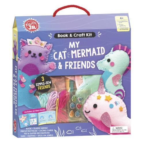 KLUTZ My Cat Mermaid & Friends-KLUTZ-The Red Balloon Toy Store