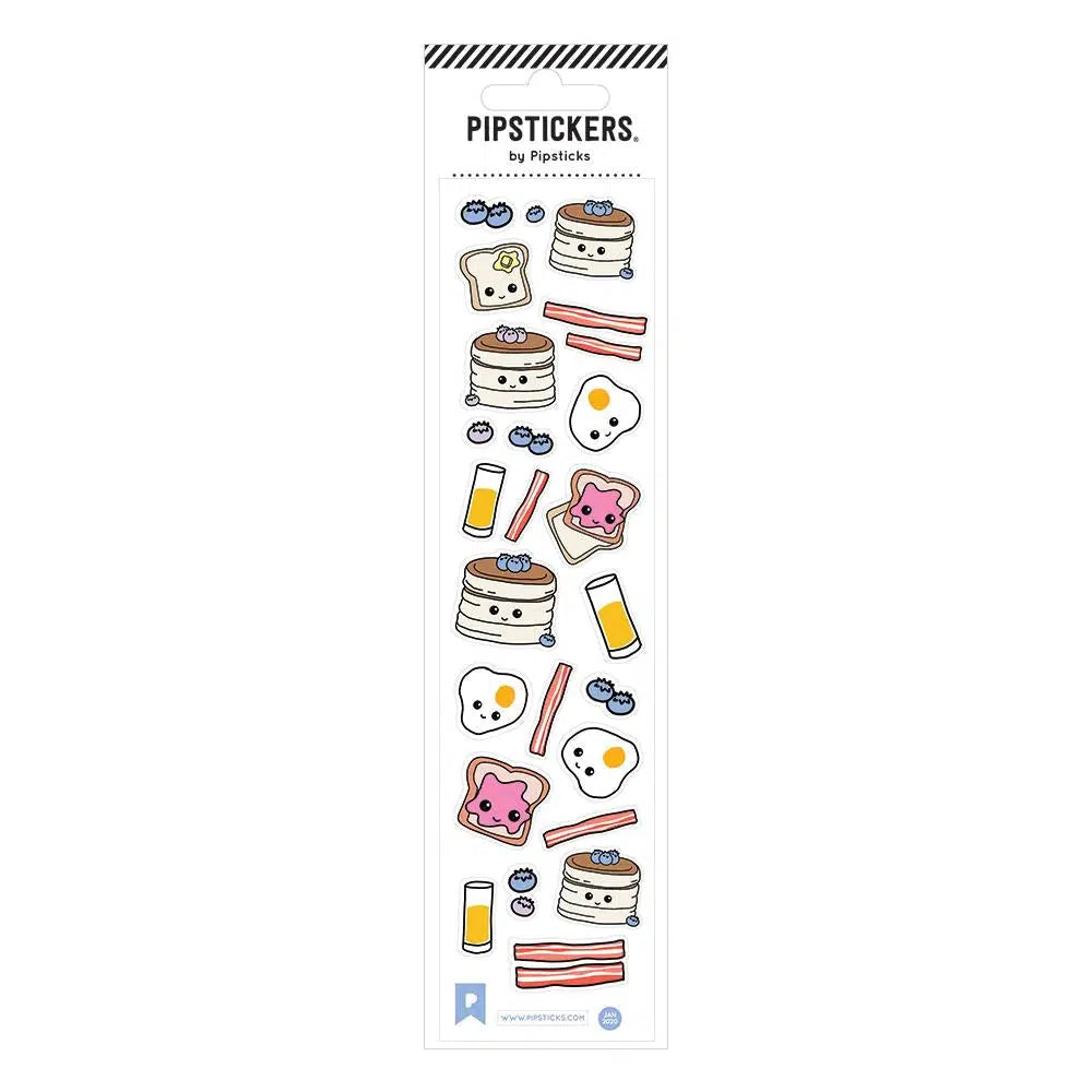 Kawaii Breakfast Stickers-PipStickers-The Red Balloon Toy Store