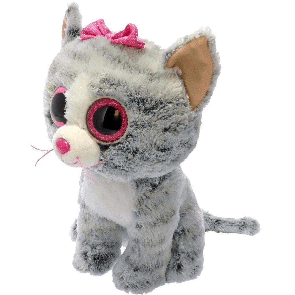 KiKi - Medium Gray Cat-Ty-The Red Balloon Toy Store
