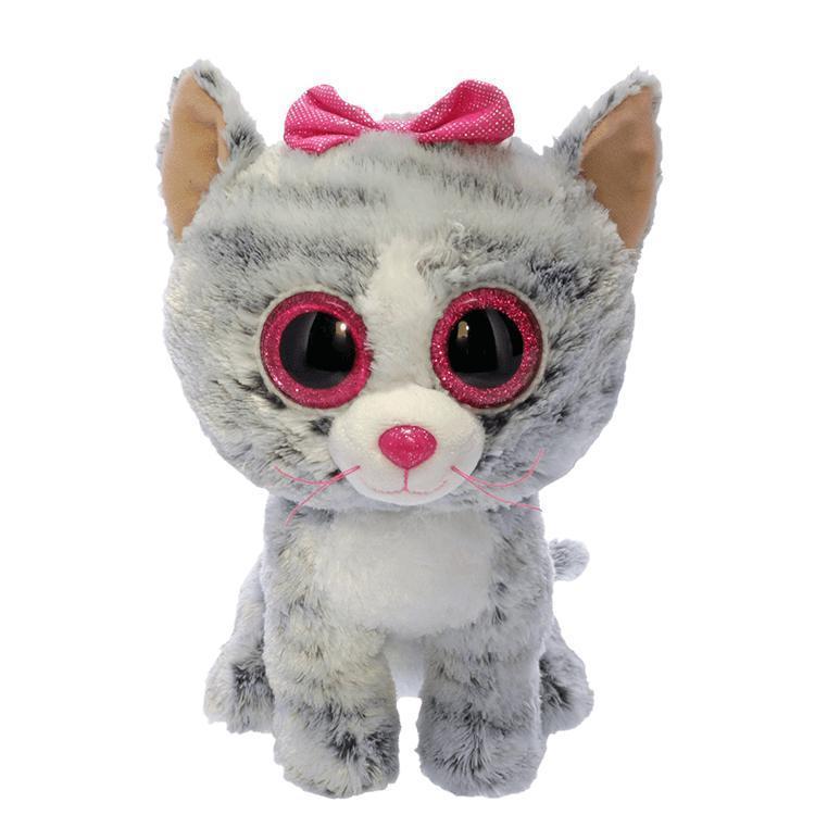 KiKi - Medium Gray Cat-Ty-The Red Balloon Toy Store