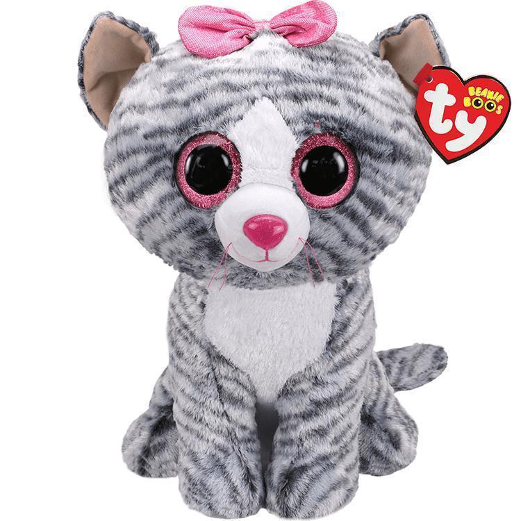 Kiki - Grey Cat Large-Ty-The Red Balloon Toy Store