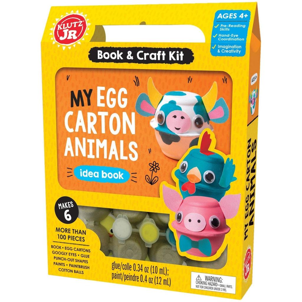 Klutz Jr - My Egg Carton Animals-KLUTZ-The Red Balloon Toy Store