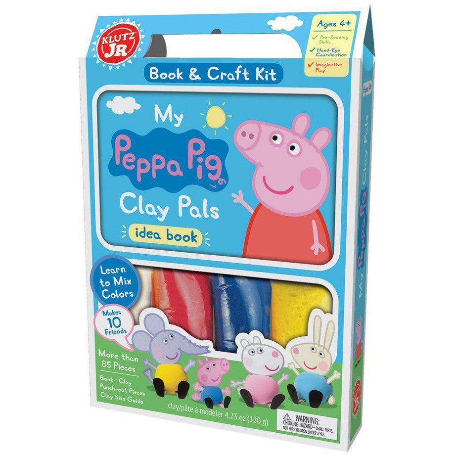 Klutz Jr - My Peppa Pig Clay Pals - KLUTZ – The Red Balloon Toy Store