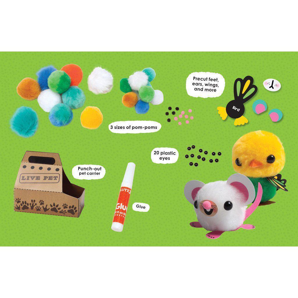 Klutz Jr - My Pom-Pom Pet Shop-KLUTZ-The Red Balloon Toy Store