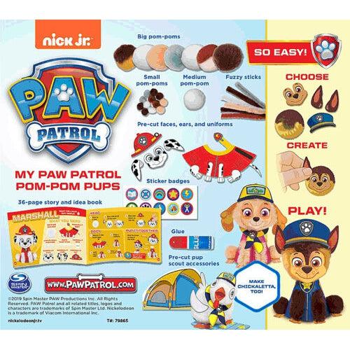 Klutz Jr - Pom-Pom Pups Paw Patrol-KLUTZ-The Red Balloon Toy Store