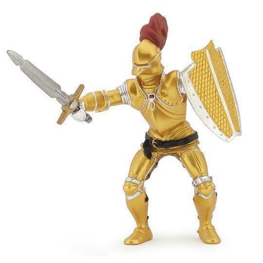 Knight in Gold Armor-Papo-The Red Balloon Toy Store