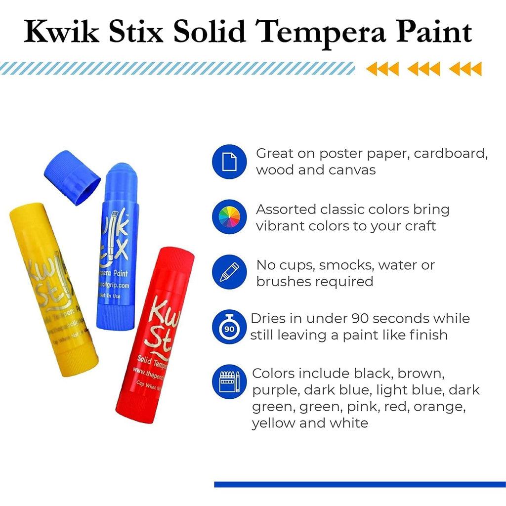 Kwik Stix Tempera Paint Art Set 30 Colors