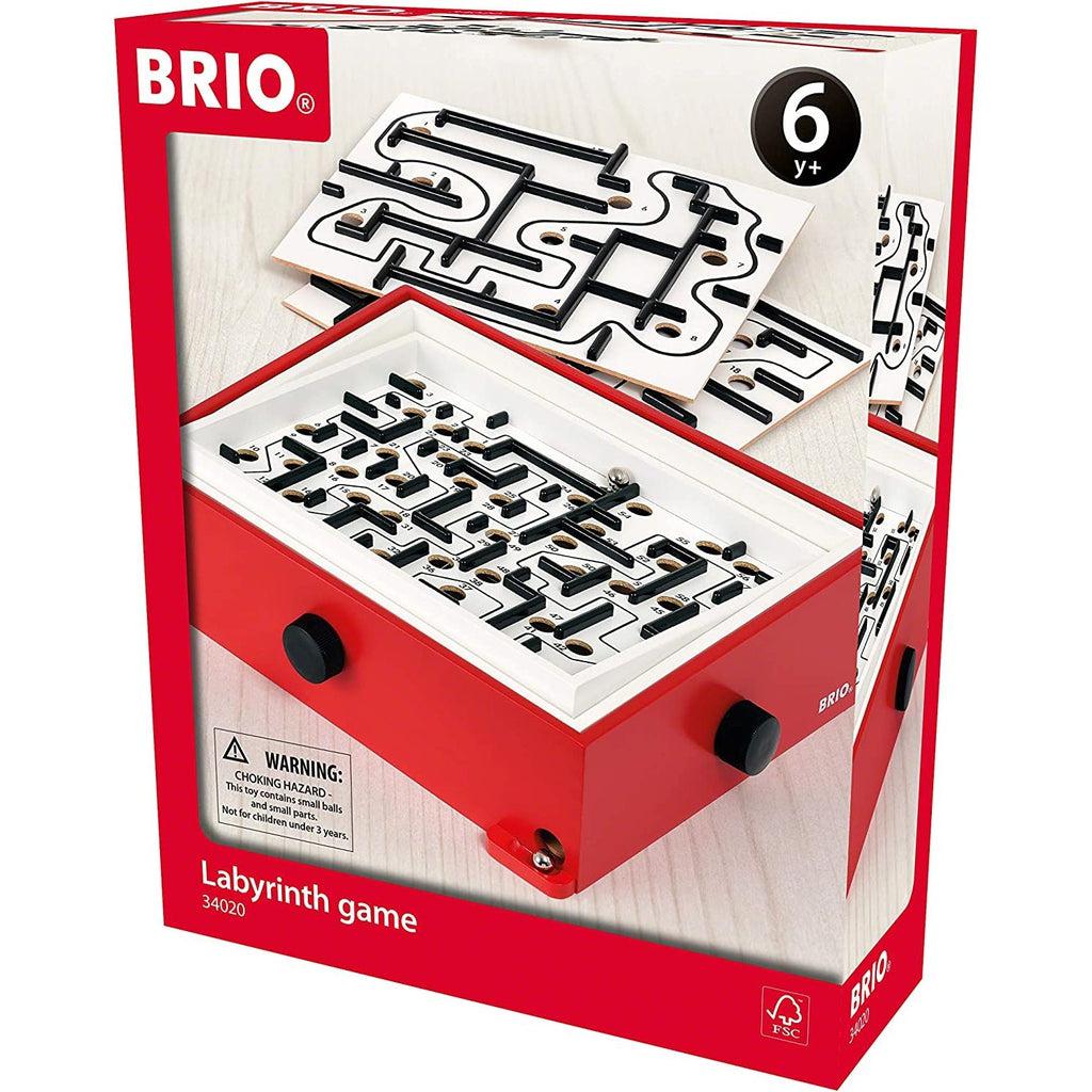 Labyrinth Game with Extra Boards-Brio-The Red Balloon Toy Store