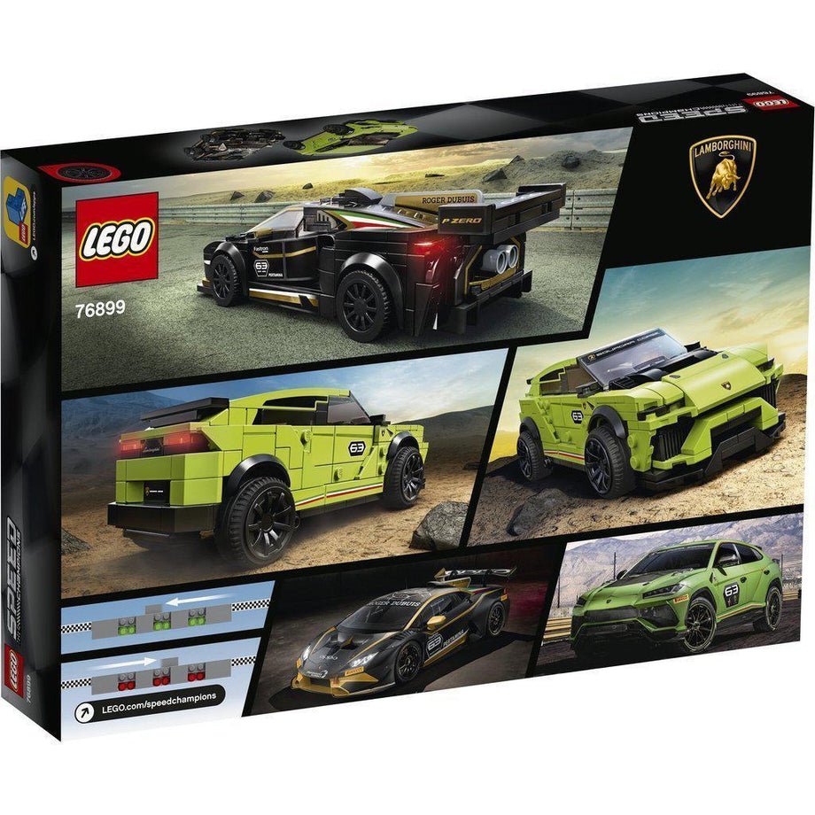 LEGO Lamborghini Urus & Lamborghini Huracán Super Trofeo EVO (76899) – The Red Toy Store