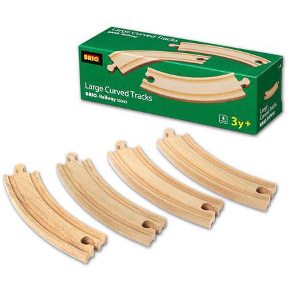 Large Curved Tracks-Brio-The Red Balloon Toy Store