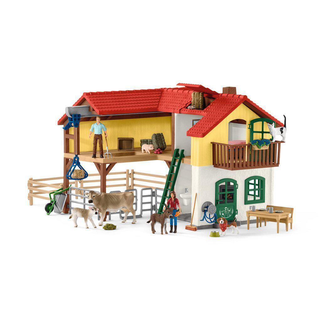 Large Farm House-Schleich-The Red Balloon Toy Store