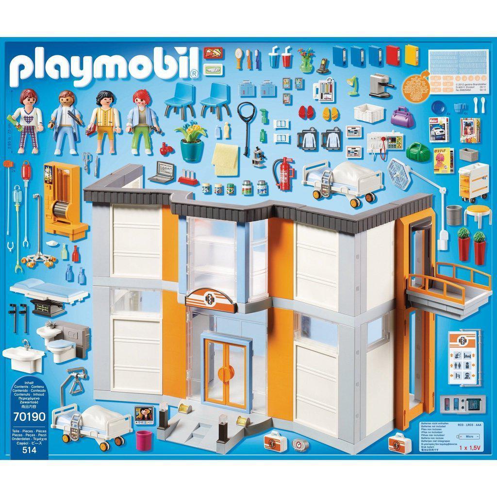 Large Hospital-Playmobil-The Red Balloon Toy Store