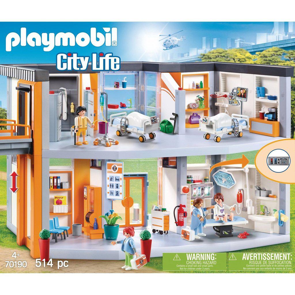  Playmobil Large Hospital : Toys & Games