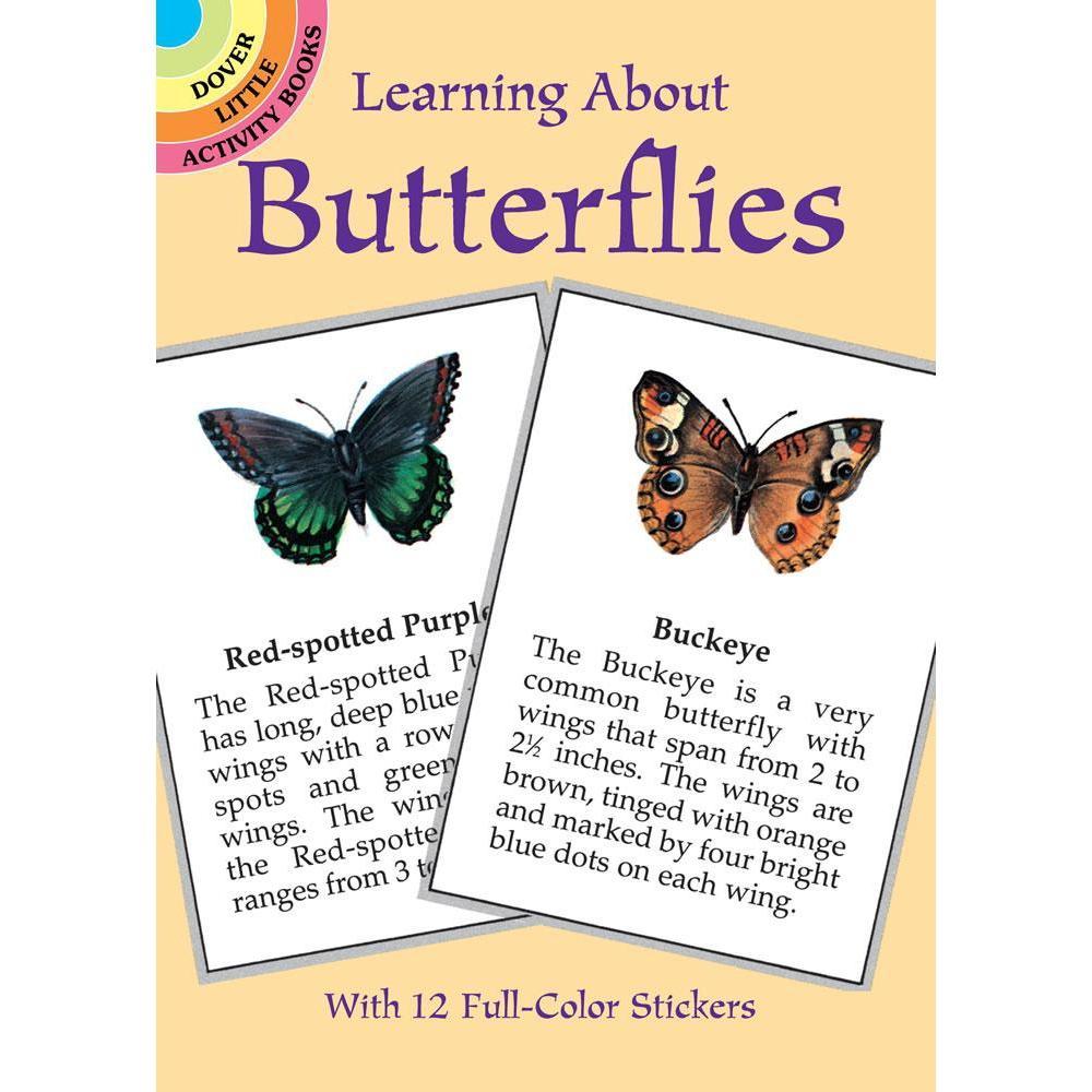 Learning About Butterflies-Dover Publications-The Red Balloon Toy Store