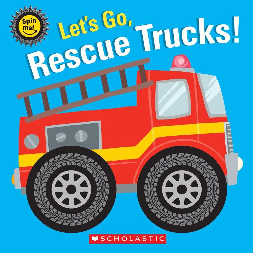 Let's Go, Rescue Trucks!-Scholastic-The Red Balloon Toy Store
