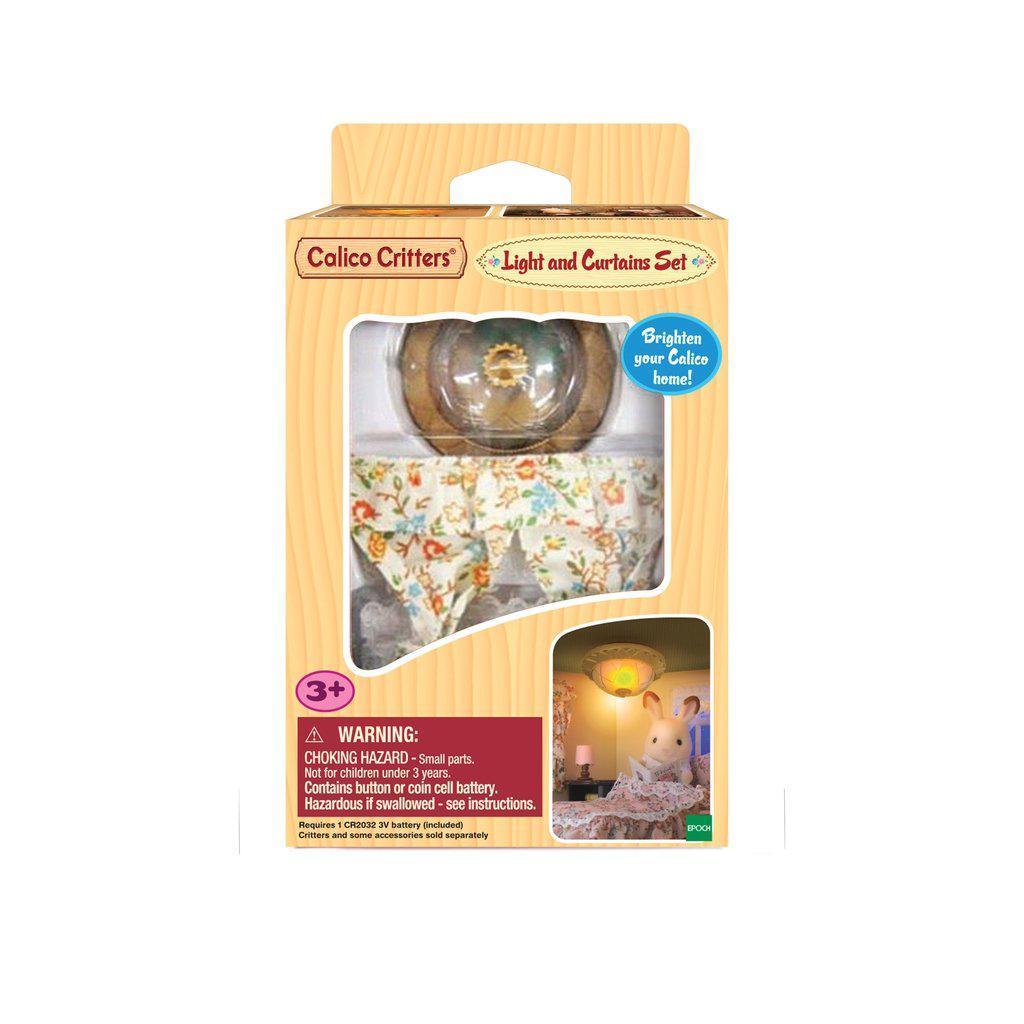 Light and Curtains Set-Calico Critters-The Red Balloon Toy Store