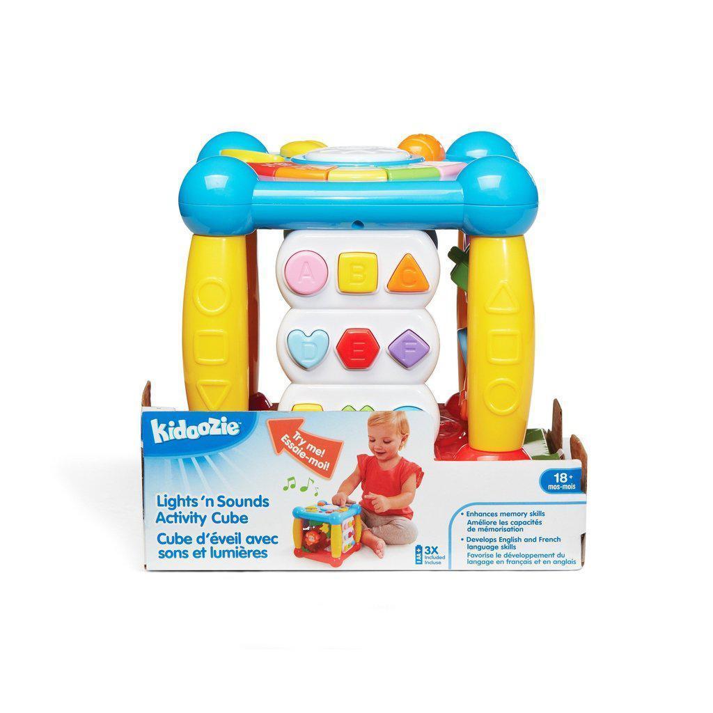 Lights N' Sounds Activity Cube-Kidoozie-The Red Balloon Toy Store