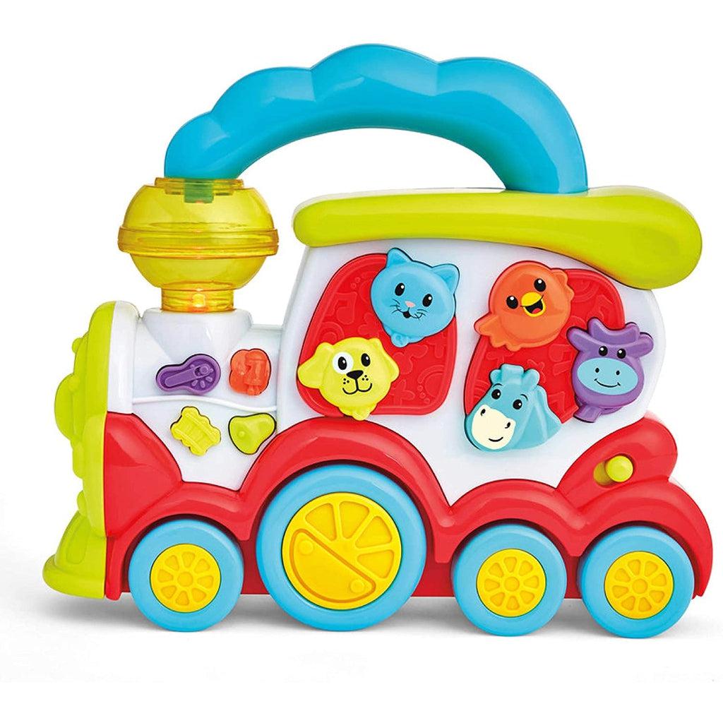 Lights 'N Sounds Animal Train-Kidoozie-The Red Balloon Toy Store