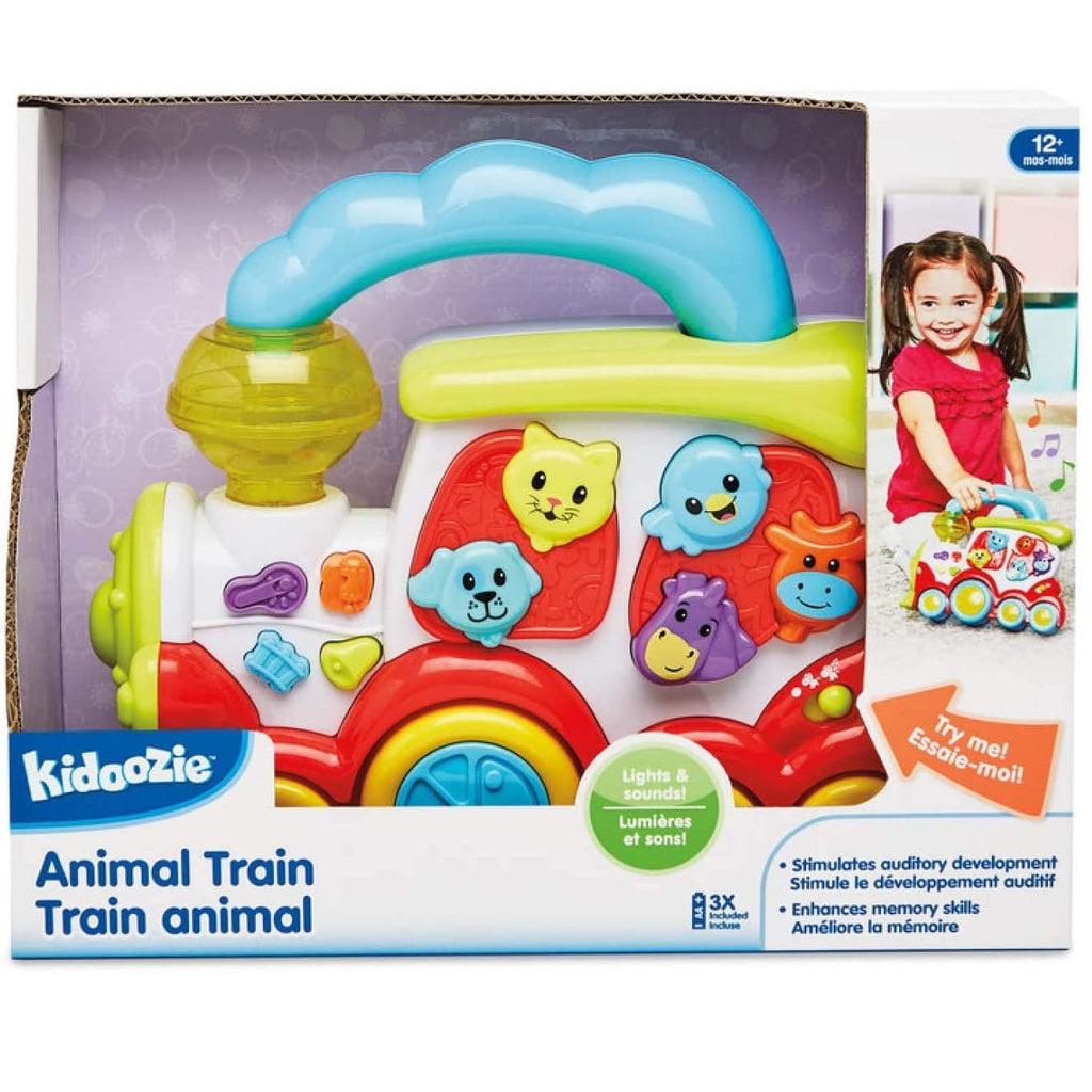 Lights 'N Sounds Animal Train-Kidoozie-The Red Balloon Toy Store