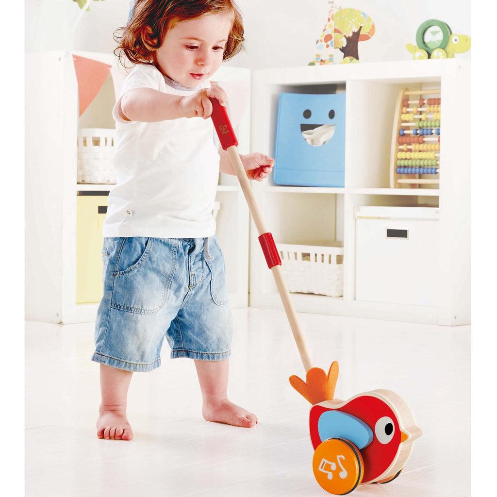 Lilly Musical Push Along-Hape-The Red Balloon Toy Store