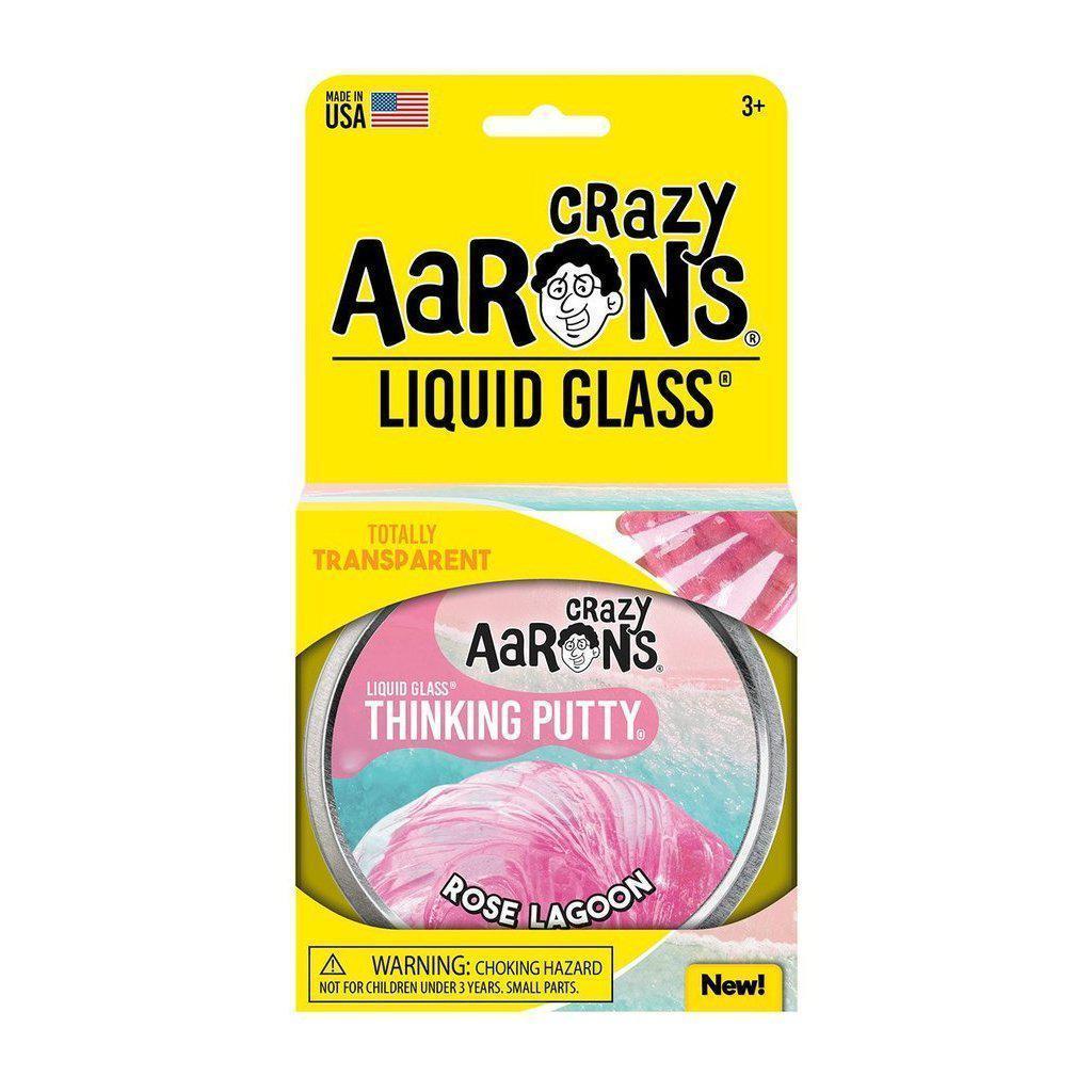Liquid Glass Thinking Putty - Rose Lagoon-Crazy Aaron's-The Red Balloon Toy Store