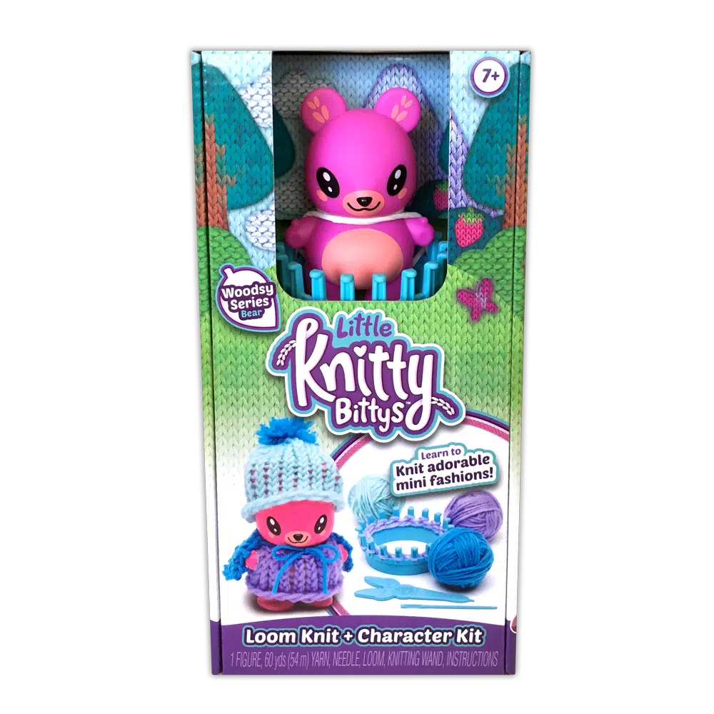 Little Knitty Bittys - Bear-Playmonster-The Red Balloon Toy Store