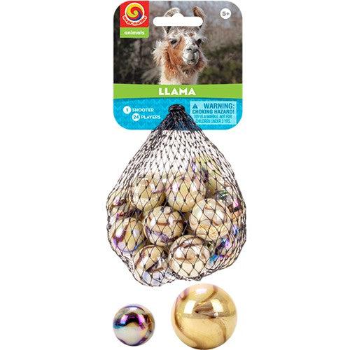 Llama Marbles-Play Visions-The Red Balloon Toy Store