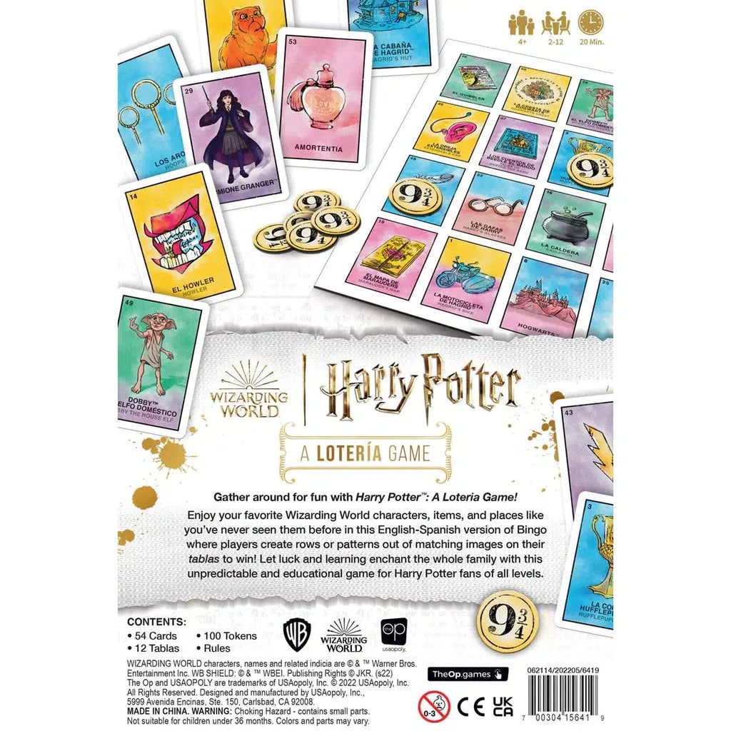 Loteria: Harry Potter-USAopoly-The Red Balloon Toy Store