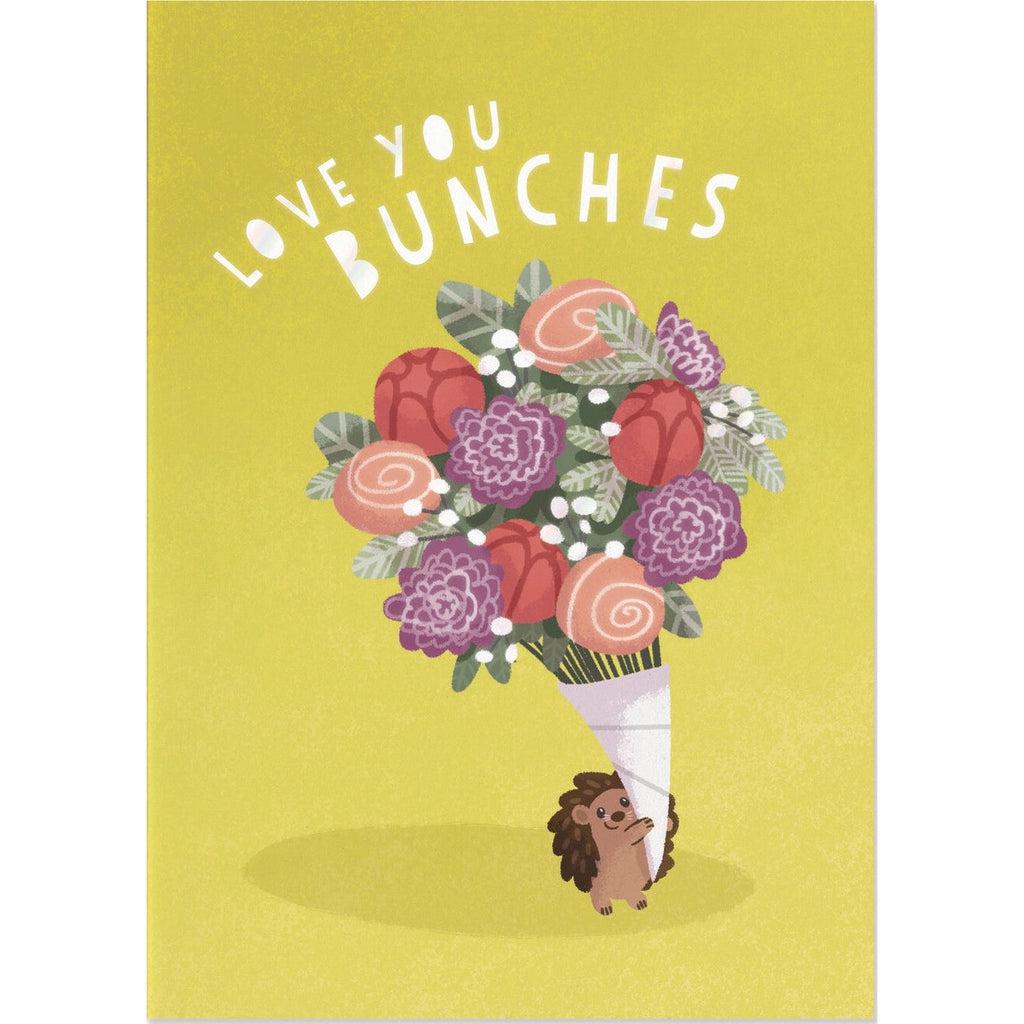 Love You Bunches - Greeting Card-Peaceable Kingdom-The Red Balloon Toy Store
